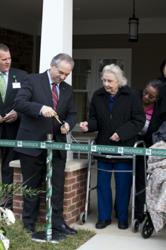 Ribbon cutting of the Heron Cove at Sanders in Gloucester, Va.