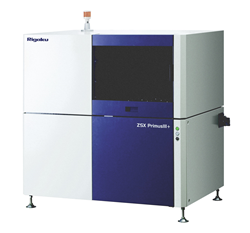 Tube-above wavelength dispersive X-ray fluorescence spectrometer
