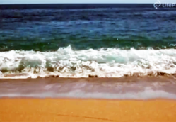 Waves Breaking on Shore