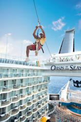 Royal Caribean Cruise Zip Line