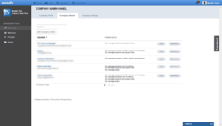 Company Admin Screenshot