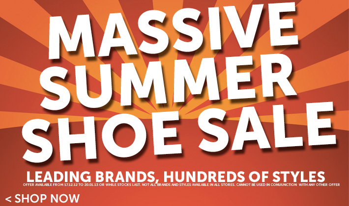 Massive Summer Shoe Sale 