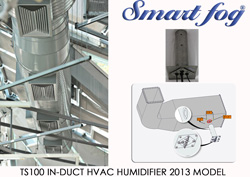 Smart Fog 2013 TS100 In-Duct HVAC Commercial Humidifier Model