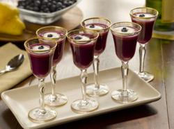 Chilean Blueberry-Pear-Champagne Aperitif