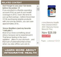 Pharmaca eCommerce site screen shot