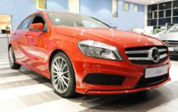 Red New Mercedes A Class