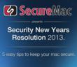 SecureMac Security New Years Resolutions for Apple Users
