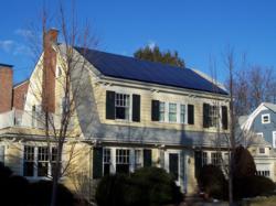Solar on House in Providence Rhode Island