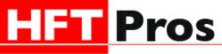 Logo for HFT Pros, financial staffing and consulting services
