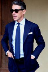 Indigo Blue Made the List of Top Winter Colors for Men
