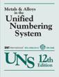 SAE International Publishes New Edition of UNS Book for Metals and...