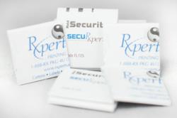 Flottman Company's SecuRxperts Miniature Folded Brochure WINS GOLD!