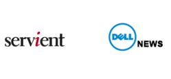 Servient and Dell logo with News caption