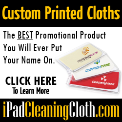 Custom Printed Cleaning Cloths