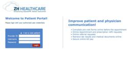 ZH OpenEMR Patient Portal