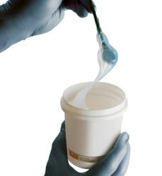 Translucent fluorosilicone rubber provides solvent resistance.