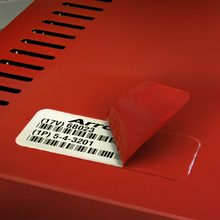 Durable Barcode Paint Mask Labels from Camcode