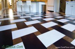 Yes, this is a 100% cork tile floor from Globus Cork