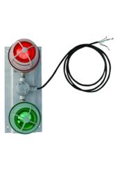 Explosion Proof LED Traffic Light - Red and Green Stop and Go Light