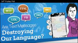 New Infographic - Text Messages & Language