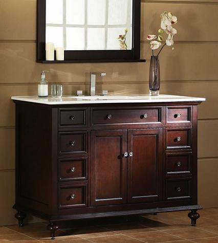 Vintage Bathroom Vanities on Style Guide To Bathroom Vanities  Evolution From Antique To Modern