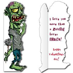 Huge Zombie Valentine Card