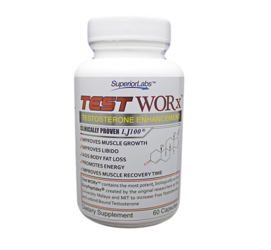 1 Testosterone Booster Supplement TEST WORx Announces No