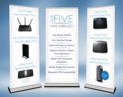 Sabai Technology OSv5 operating system has arrived, along with new routers.