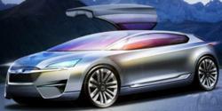 Subaru Hybrid concept car