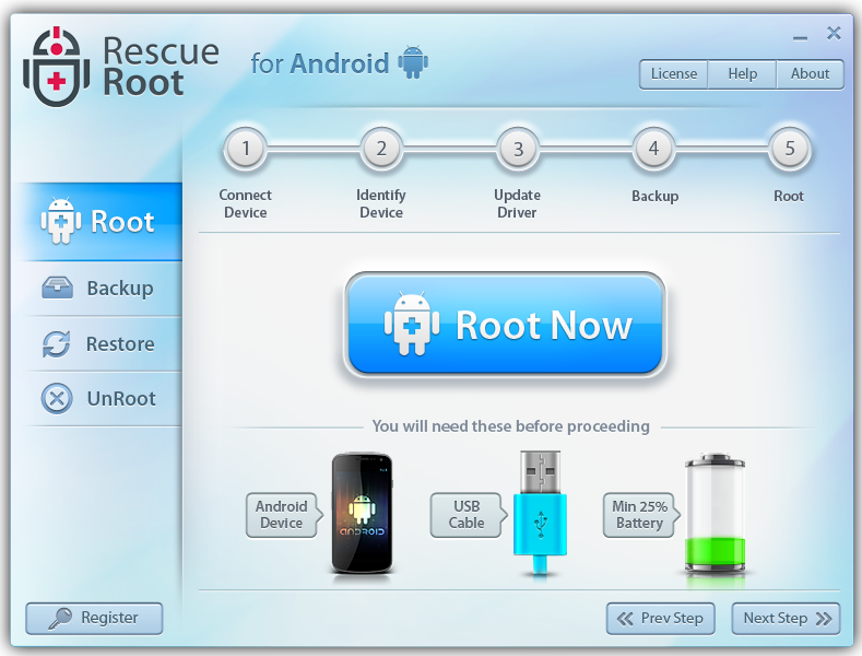 android root software