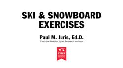 Ski exercise video