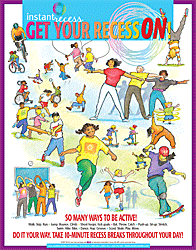 Poster of people participating in physical activity.