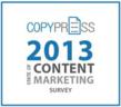 CopyPress Releases 2013 State of Content Marketing Study and White...