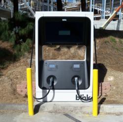 Blink DC Fast Charger at SDSU
