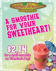 Maui Wowi Valentine's Day Promo