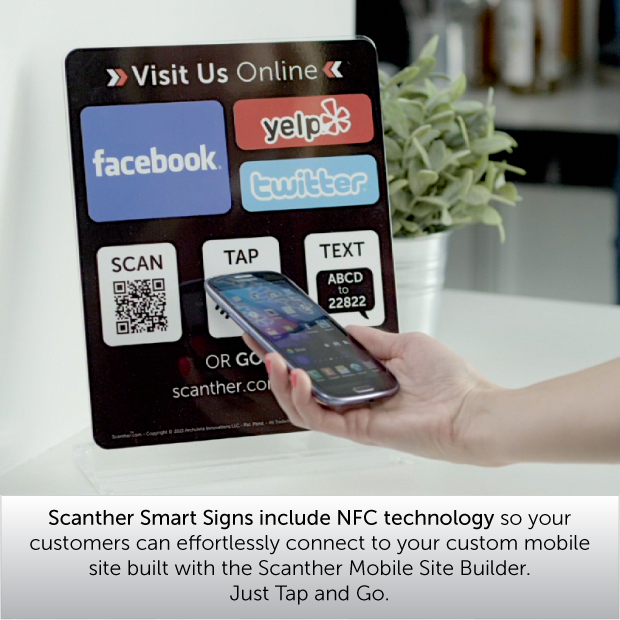 Announcing Scanther, the Smart Sign and Mobile Website Kit ...