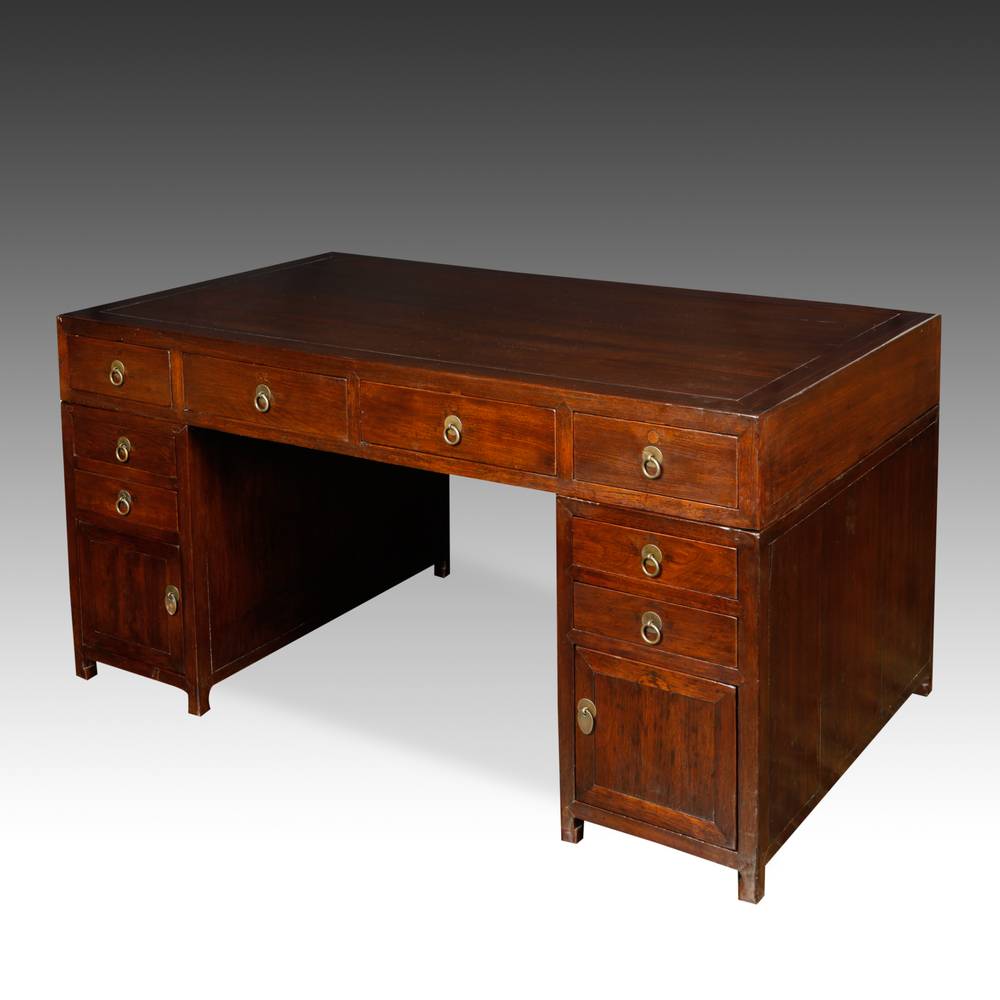 Primitive Set To Exhibit Rare Chinese Partner S Desk Illustrating