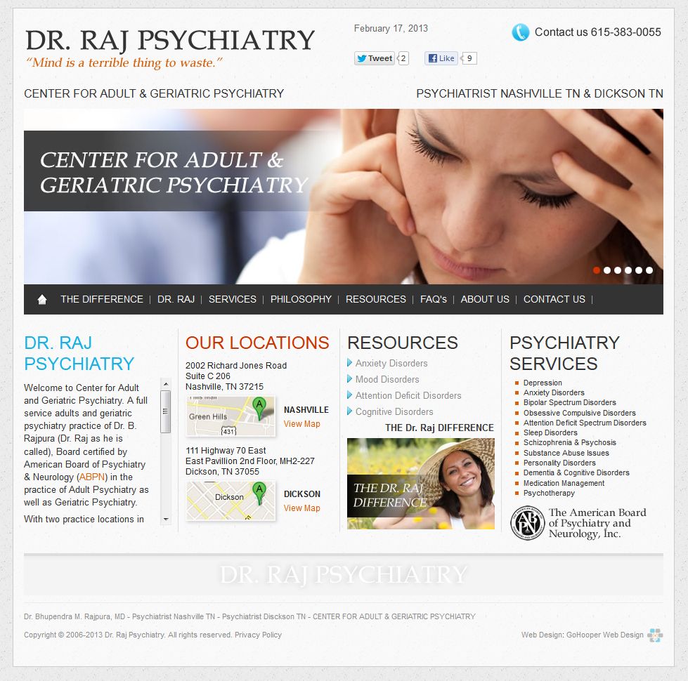 Psychiatrist In Nashville TN Announcing Center For Adult & Geriatric ...