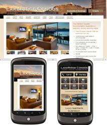 mobile accommodation website design