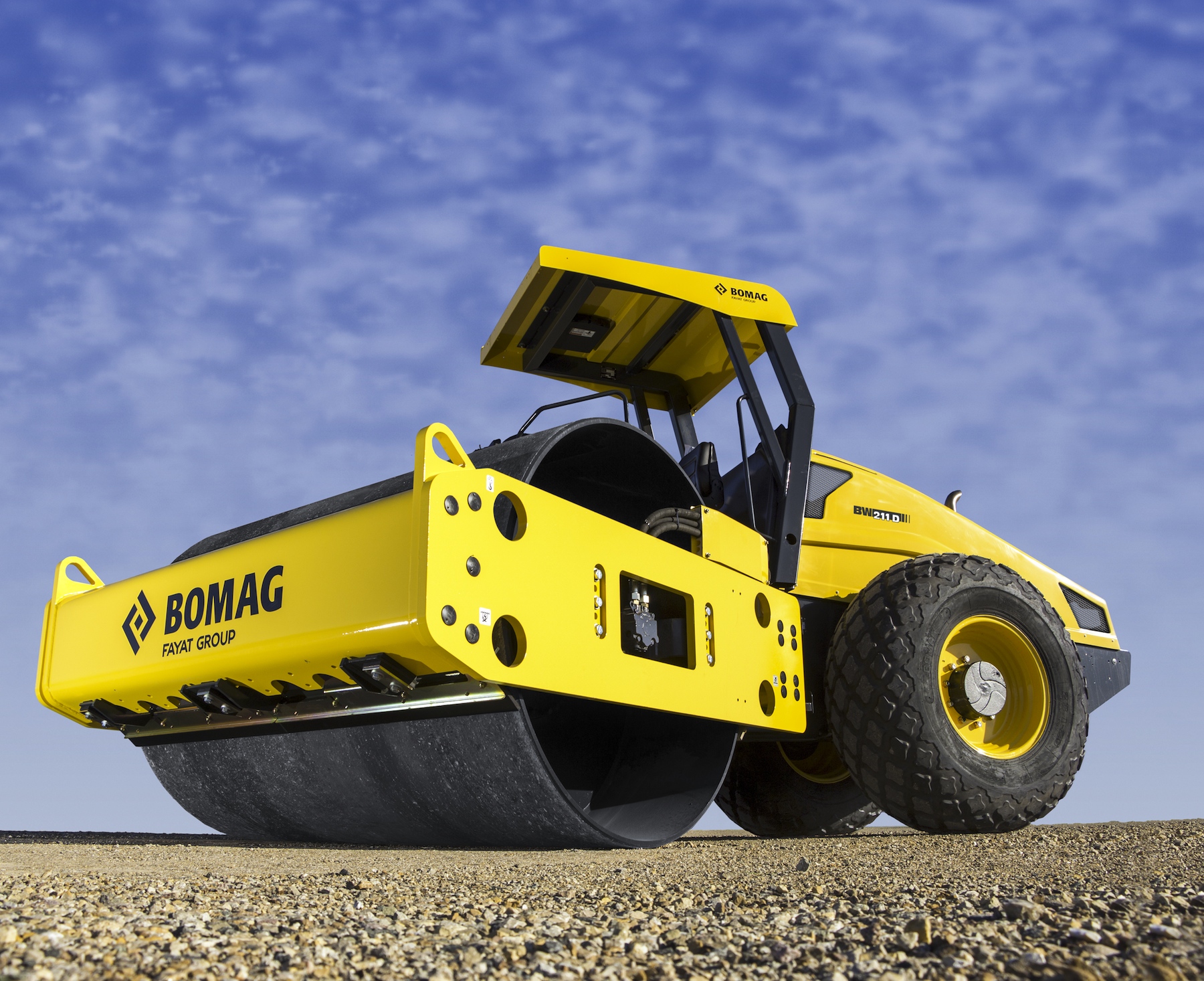 New BOMAG BW21150 SingleDrum Rollers Meet Tier 4i Regulations