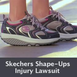 Skechers shape best sale ups injuries