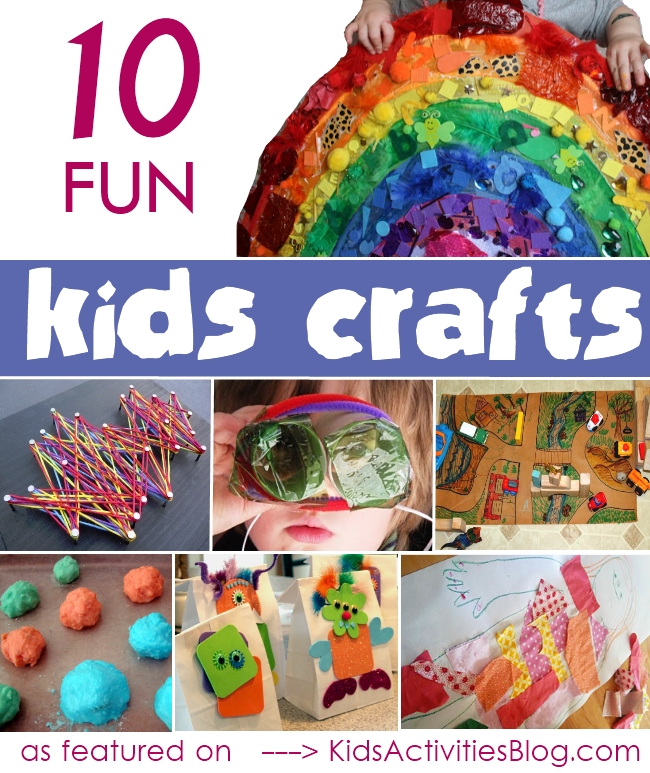 Amazing Kids Craft Ideas Have Been Released On Kids Activities Blog.