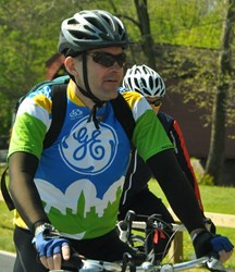 General Electric team rider.
