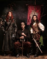 Characters from the fantasy webseries The Broken Continent