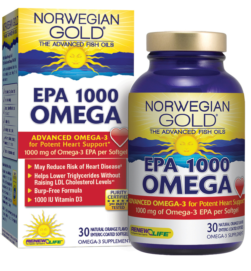 ReNew Life Launches Norwegian Gold EPA 1000 Omega, the Highest Potency