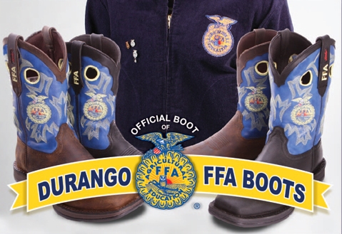 Durango Boots donates $5 for every FFA 