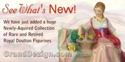 Collection of Rare and Antique Royal Doulton Figures at GrandDezign.com