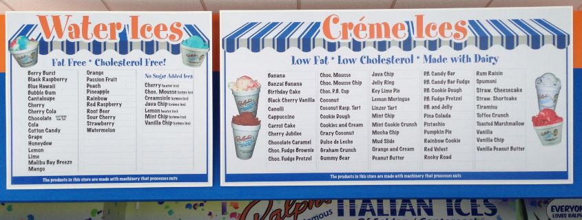 Origin Displays Upgrades Menu Boards For Ralph S Italian Ices