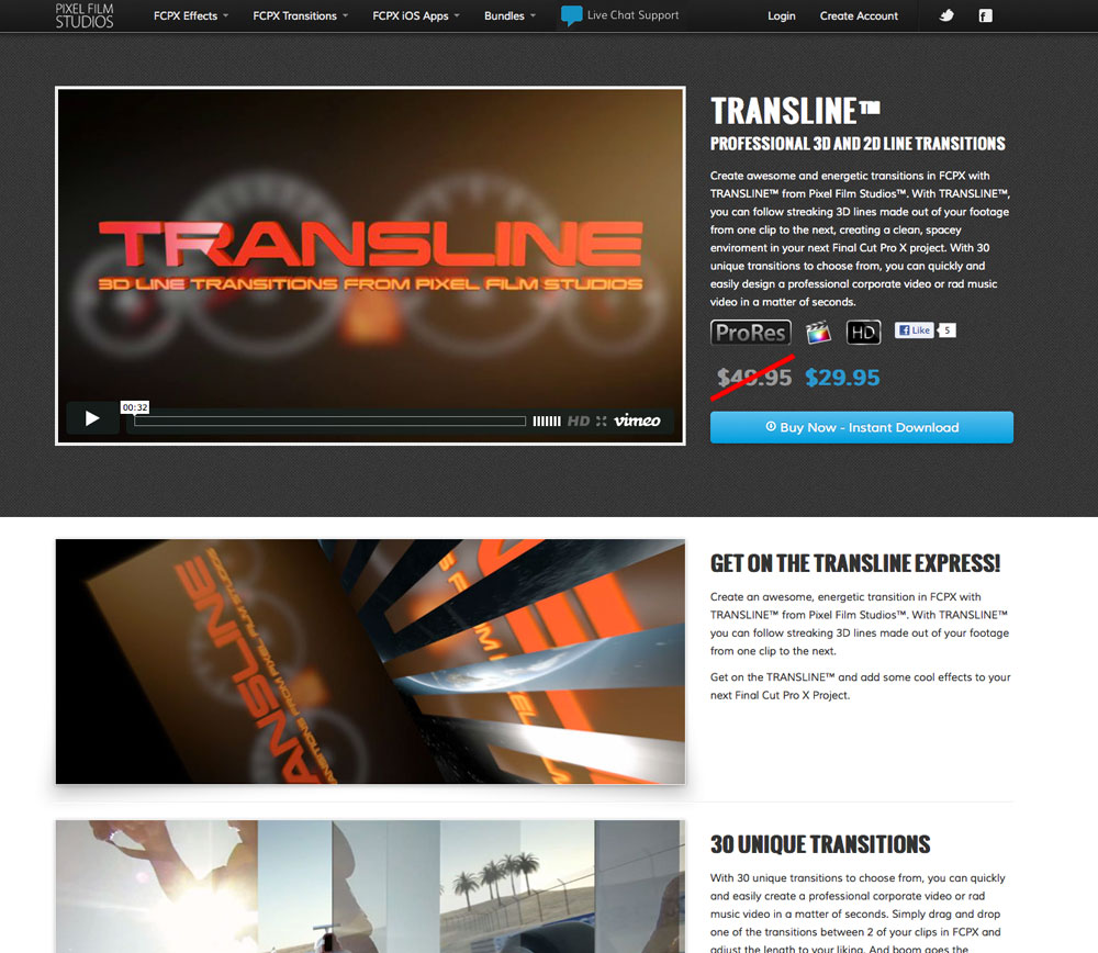 Rad Web Xxx Video - TransLine 3D Line Transitions for Final Cut Pro X Announced by Pixel Film  Studios Today