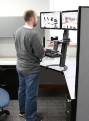 The new sit - stand TaskMate Go from HealthPostures